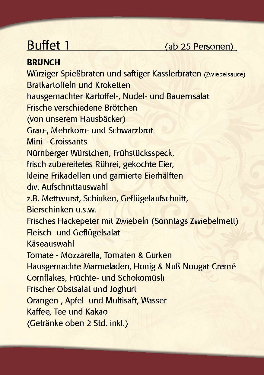 Köhncke's Hotel Buffet 1