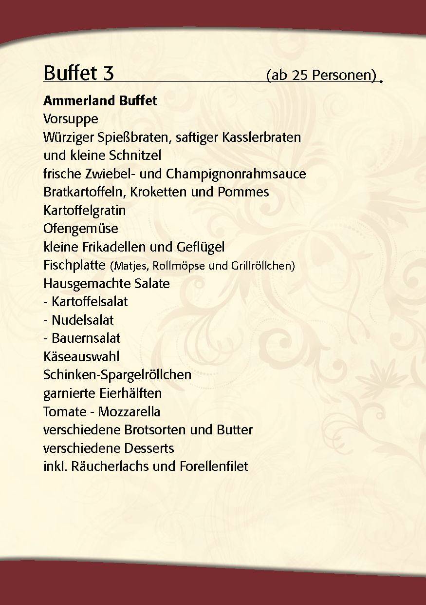 Köhncke's Hotel Buffet 3